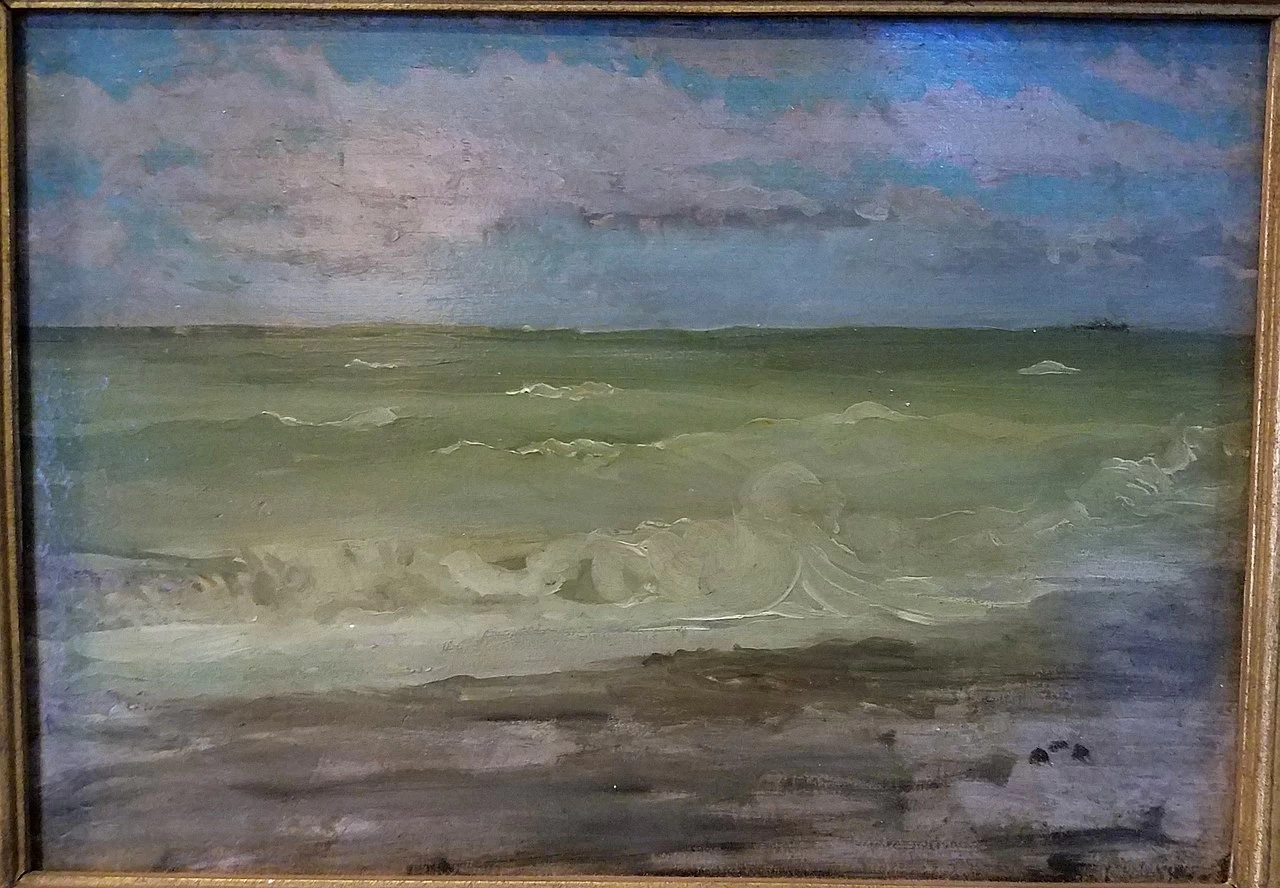 Ames McNeill Whistler - Il mare, Pourville, Collezione Hyde, Glens Falls